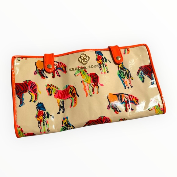 Kendra Scott Handbags - Kendra Scott Large Jet Set Zebra Jewelry Organizer